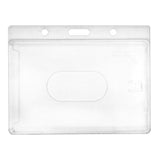 Ruckus Clear Hard Plastic Badge Holder (100 Pack)