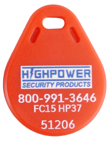 Highpower HFR Proximity Fob 125Khz Red
